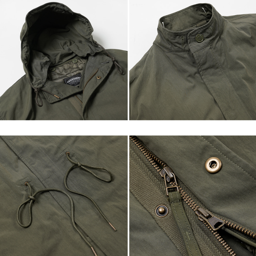 Vincent M1965 Fishtail Parka 004 - Olive