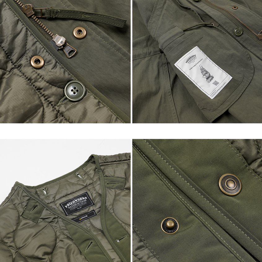 Vincent M1965 Fishtail Parka 004 - Olive