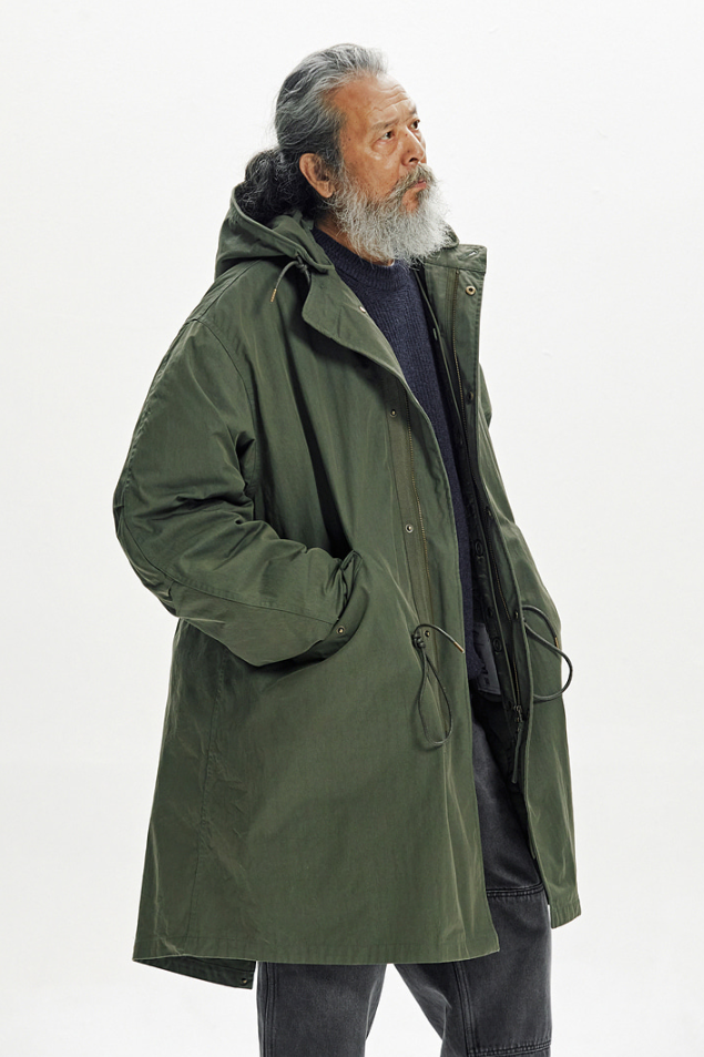 Vincent M1965 Fishtail Parka 004 - Olive