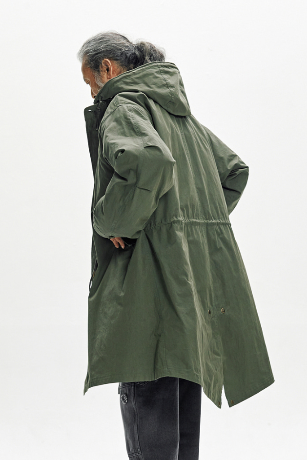 Vincent M1965 Fishtail Parka 004 - Olive