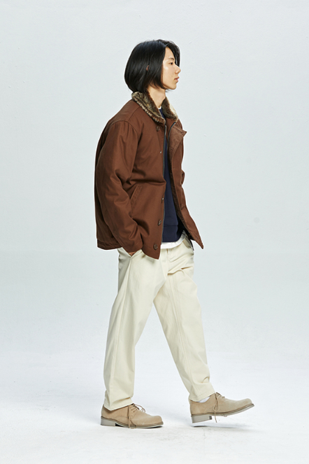 Edgar N-1 Deck Jacket - Brown