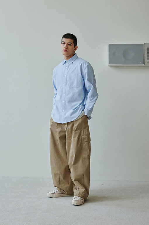 OG Oxford Oversized Shirt - Blue