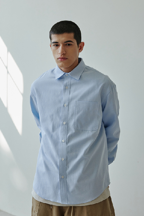 OG Oxford Oversized Shirt - Blue