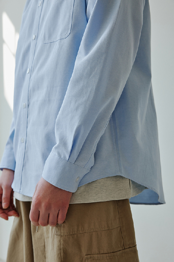 OG Oxford Oversized Shirt - Blue