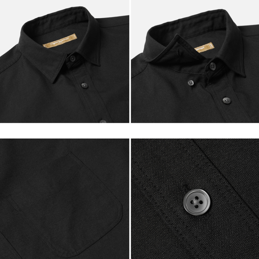 OG Oxford Oversized Shirt - Black