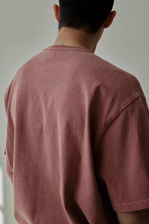 OG Pigment-Dyed Half Tee - Pink