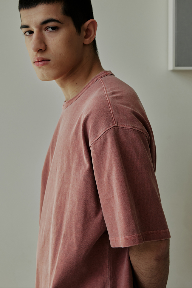 OG Pigment-Dyed Half Tee - Pink