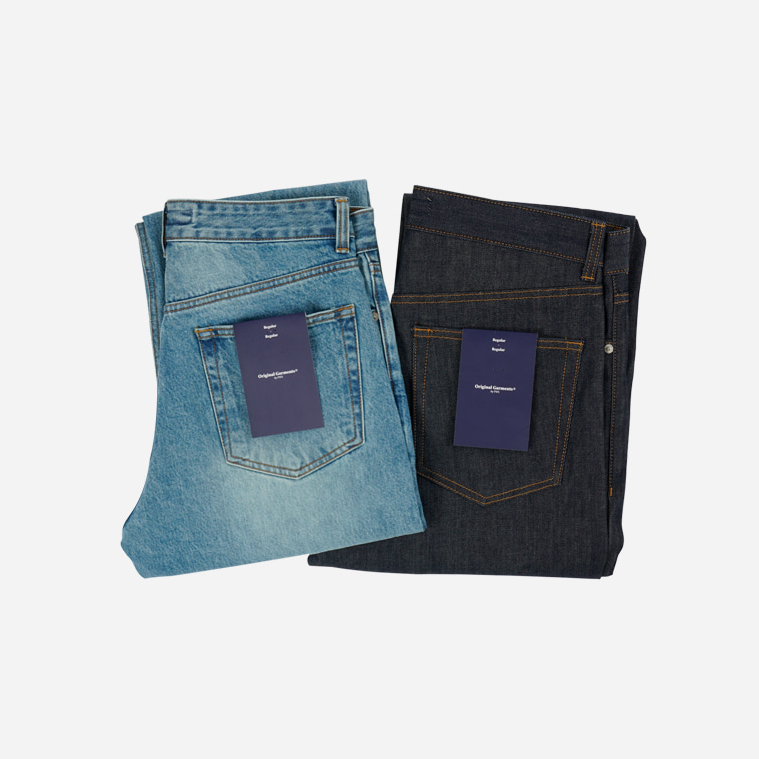 OG Selvedge Regular Denim Jeans - Rigid Indigo