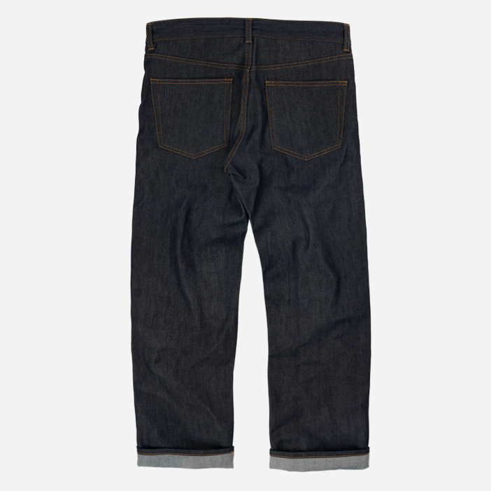 OG Selvedge Regular Denim Jeans - Rigid Indigo
