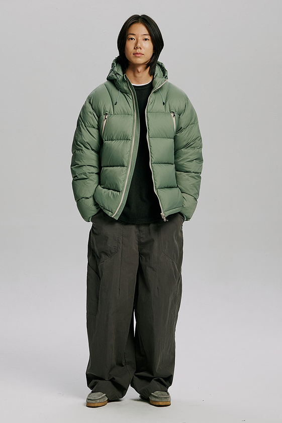 Altavia Down Parka - Light Olive
