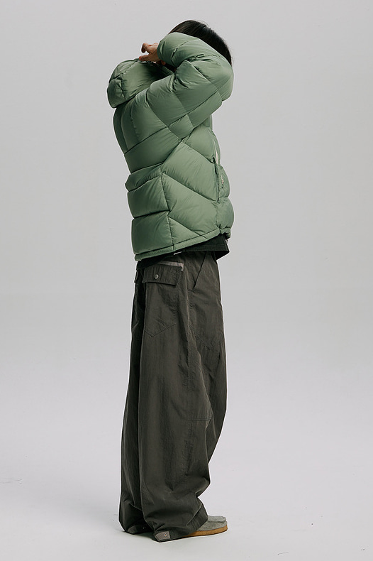 Altavia Down Parka - Light Olive