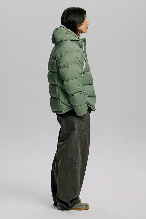 Altavia Down Parka - Light Olive