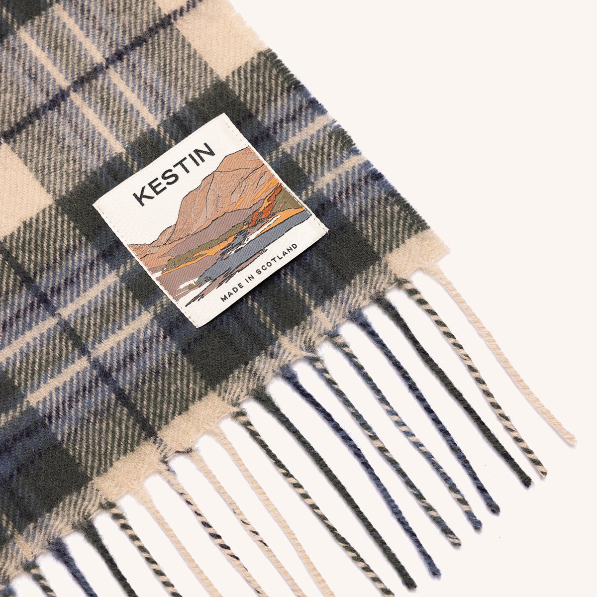 Selkirk Scarf - Kestin Tartan Lambswool