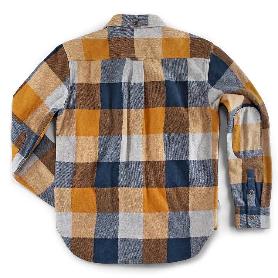 Big Yukon Flannel Check Shirt - Tan