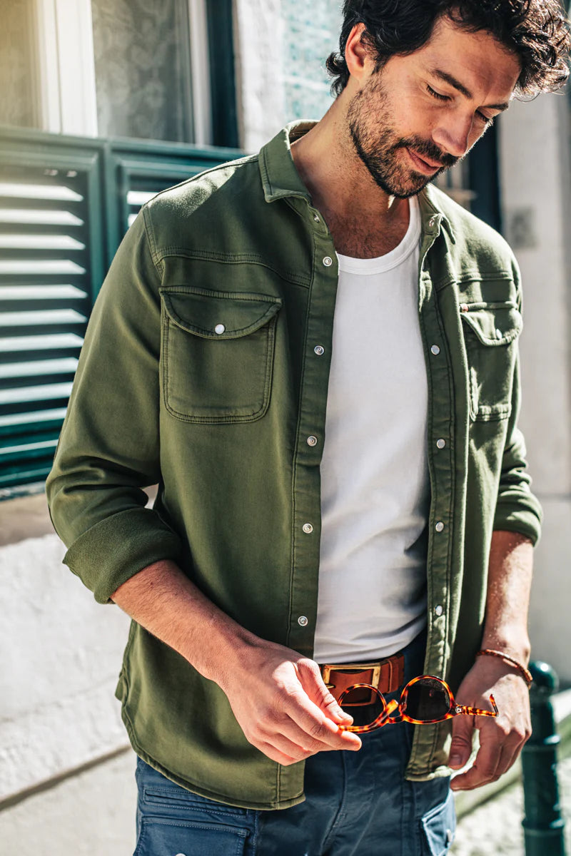 Sunday Shirt - Army Green