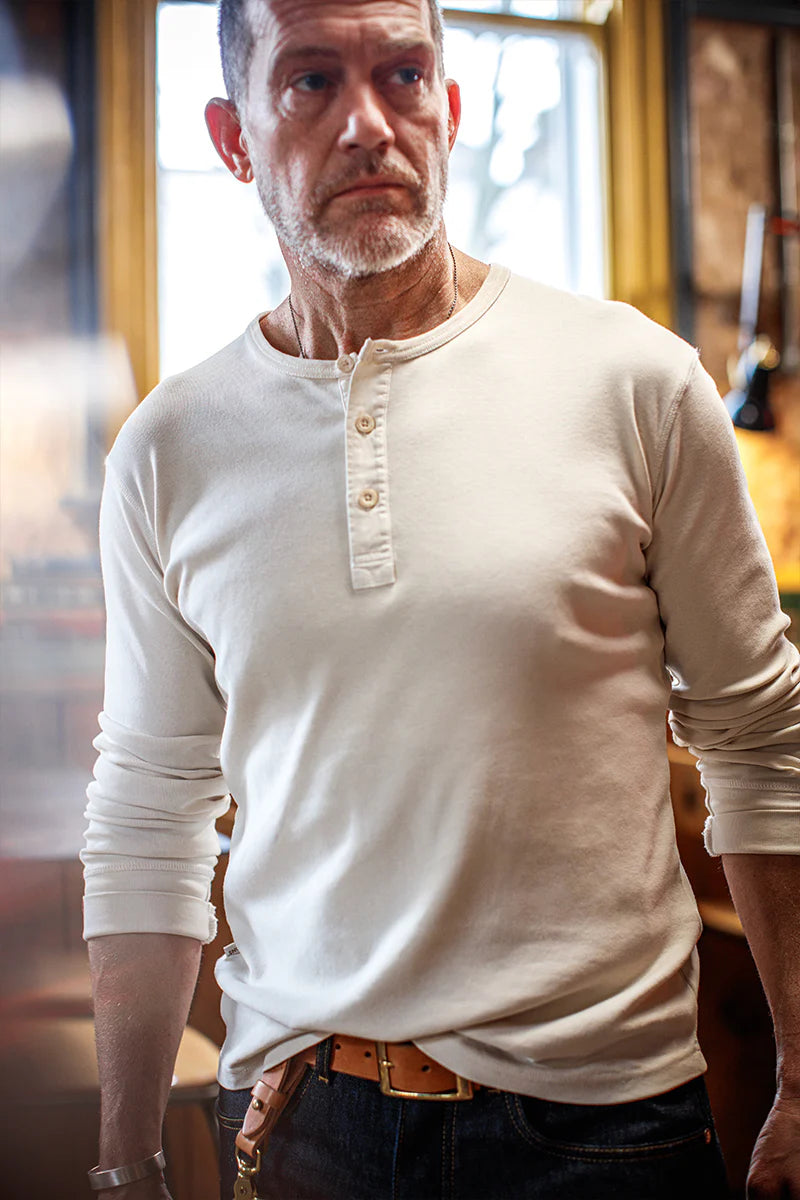 The New Elder Henley Shirt - Raw