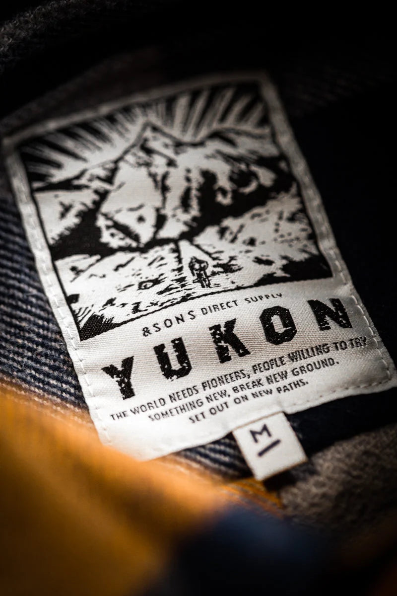 Big Yukon Flannel Check Shirt - Tan