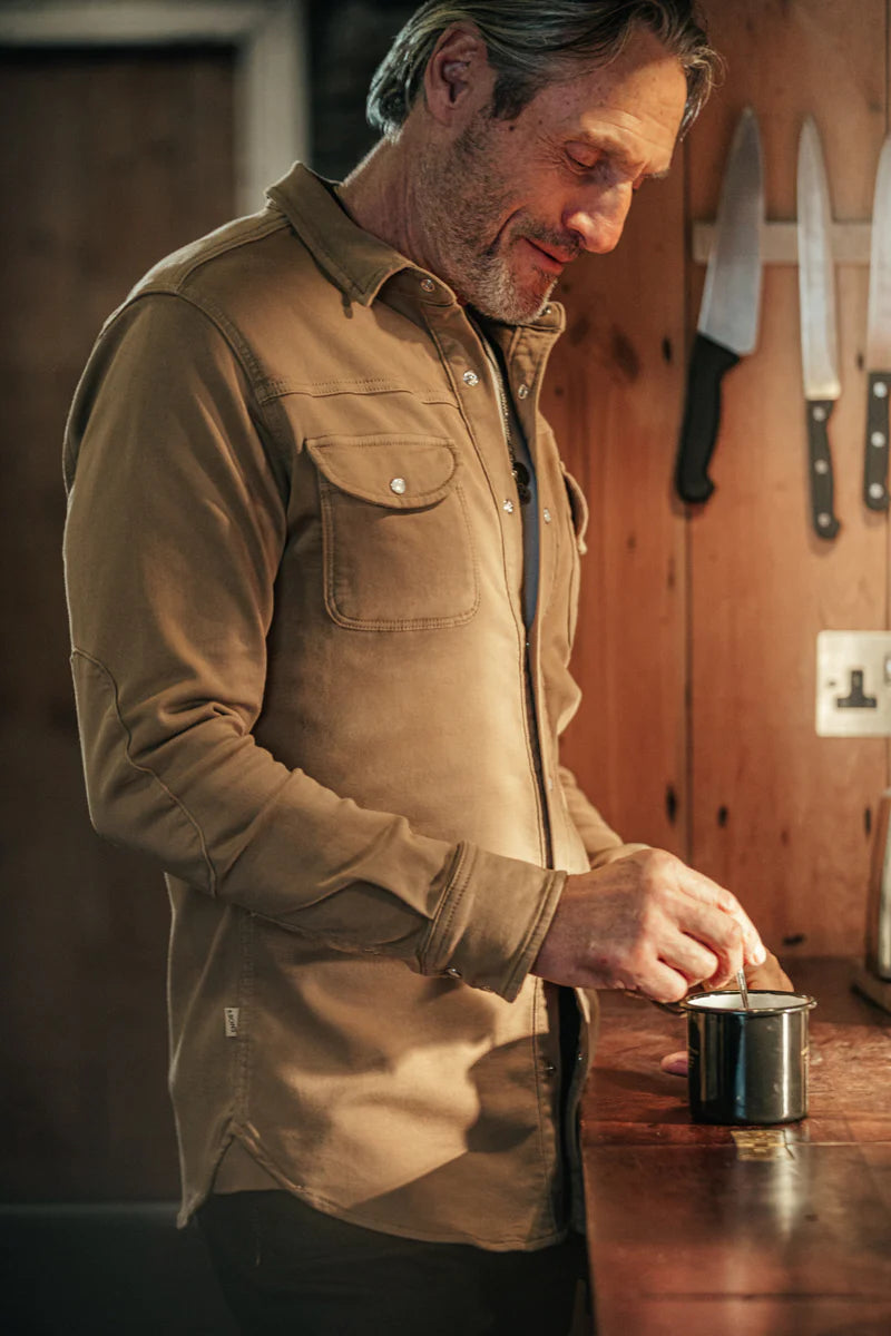 Sunday Shirt - Dark Tan