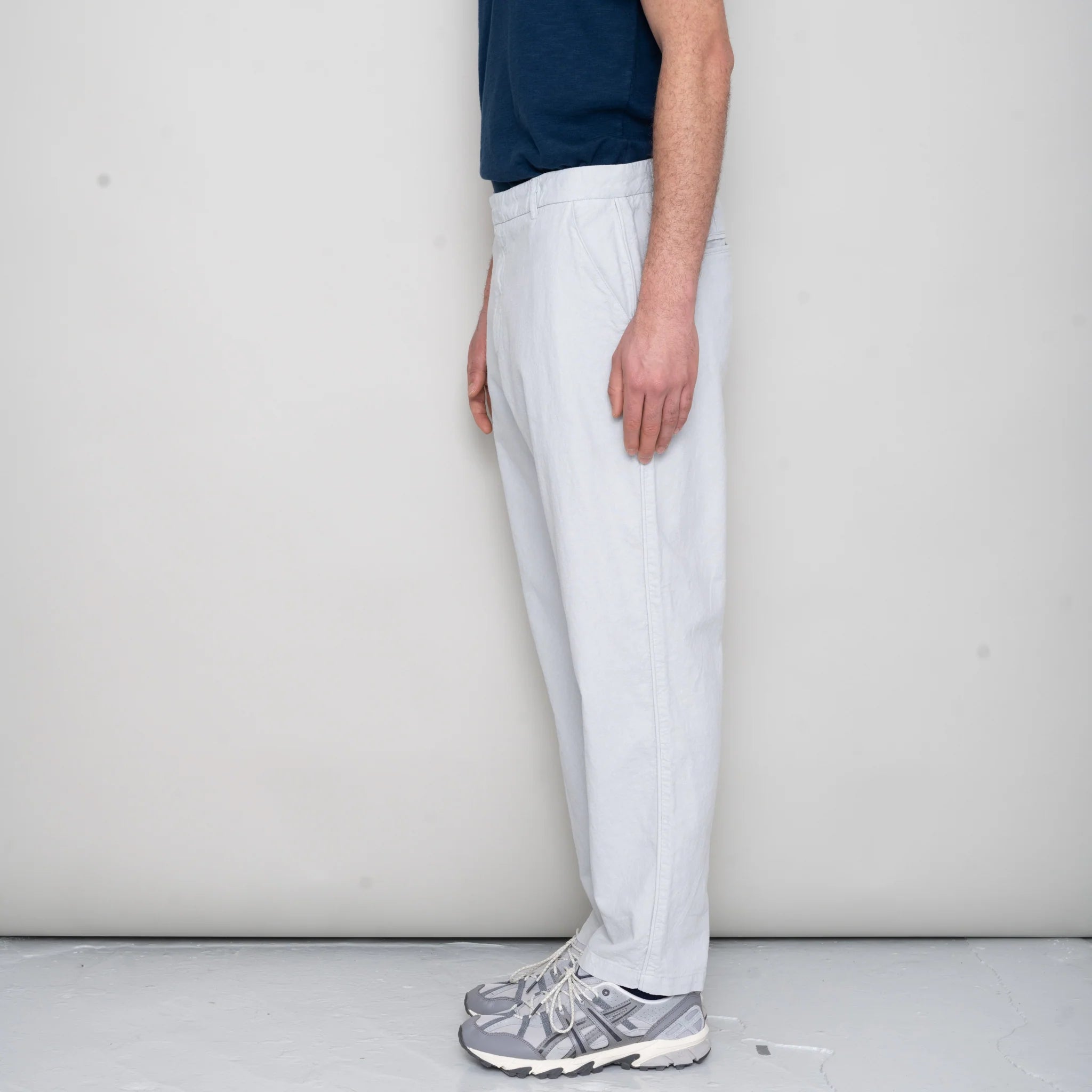 Cotton Linen Trousers - Mist