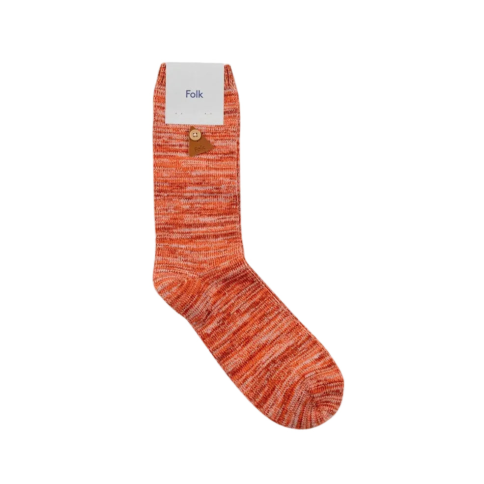 Melange Sock - Red Oxide Mix