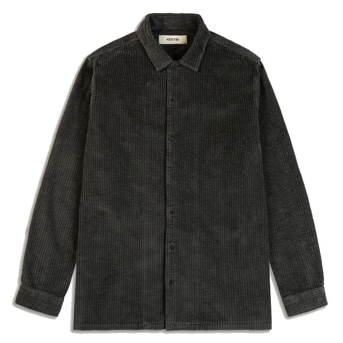 Tain Overshirt - Charcoal Jumbo Cord