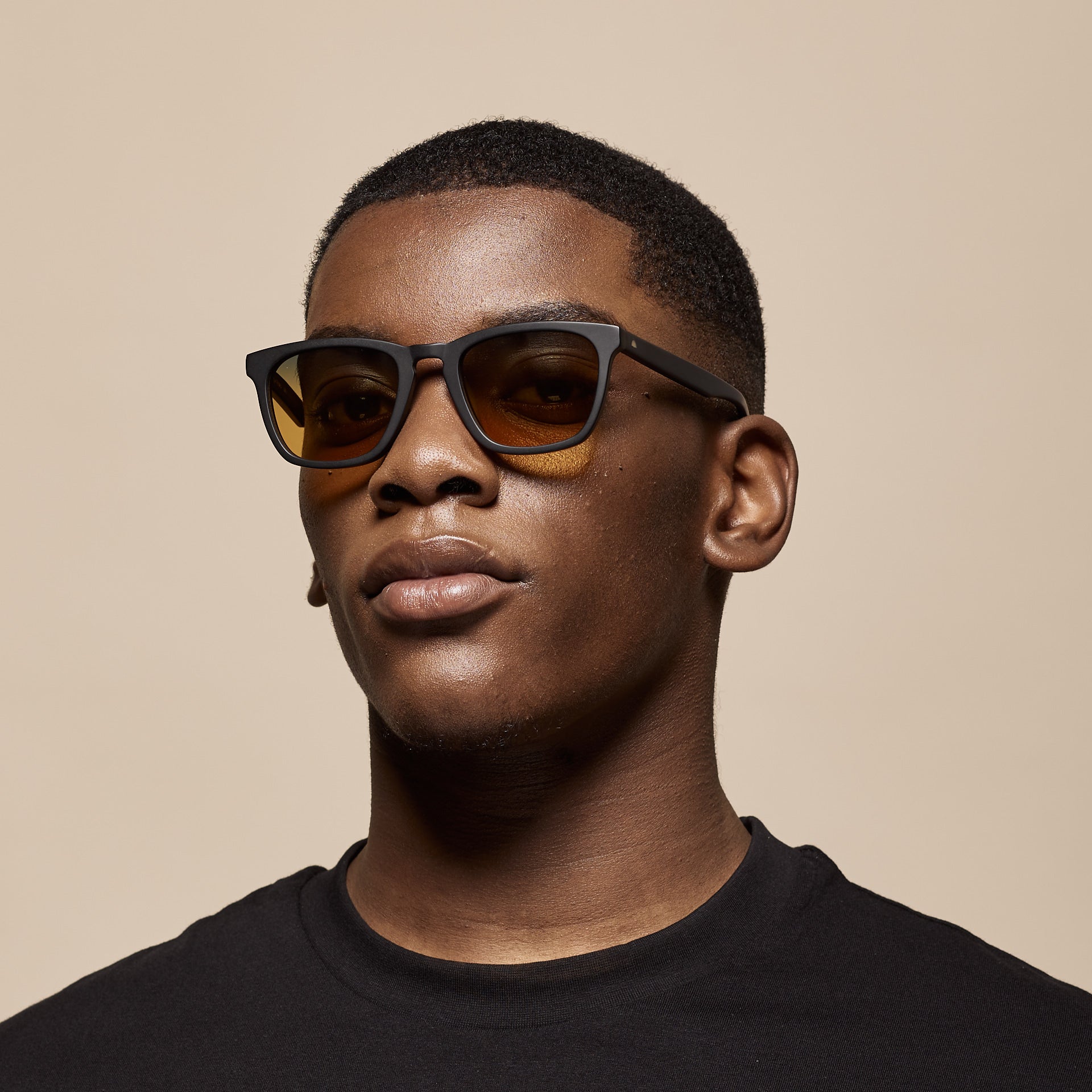 Weston Matte Black Sunglasses & Tropic High Lens