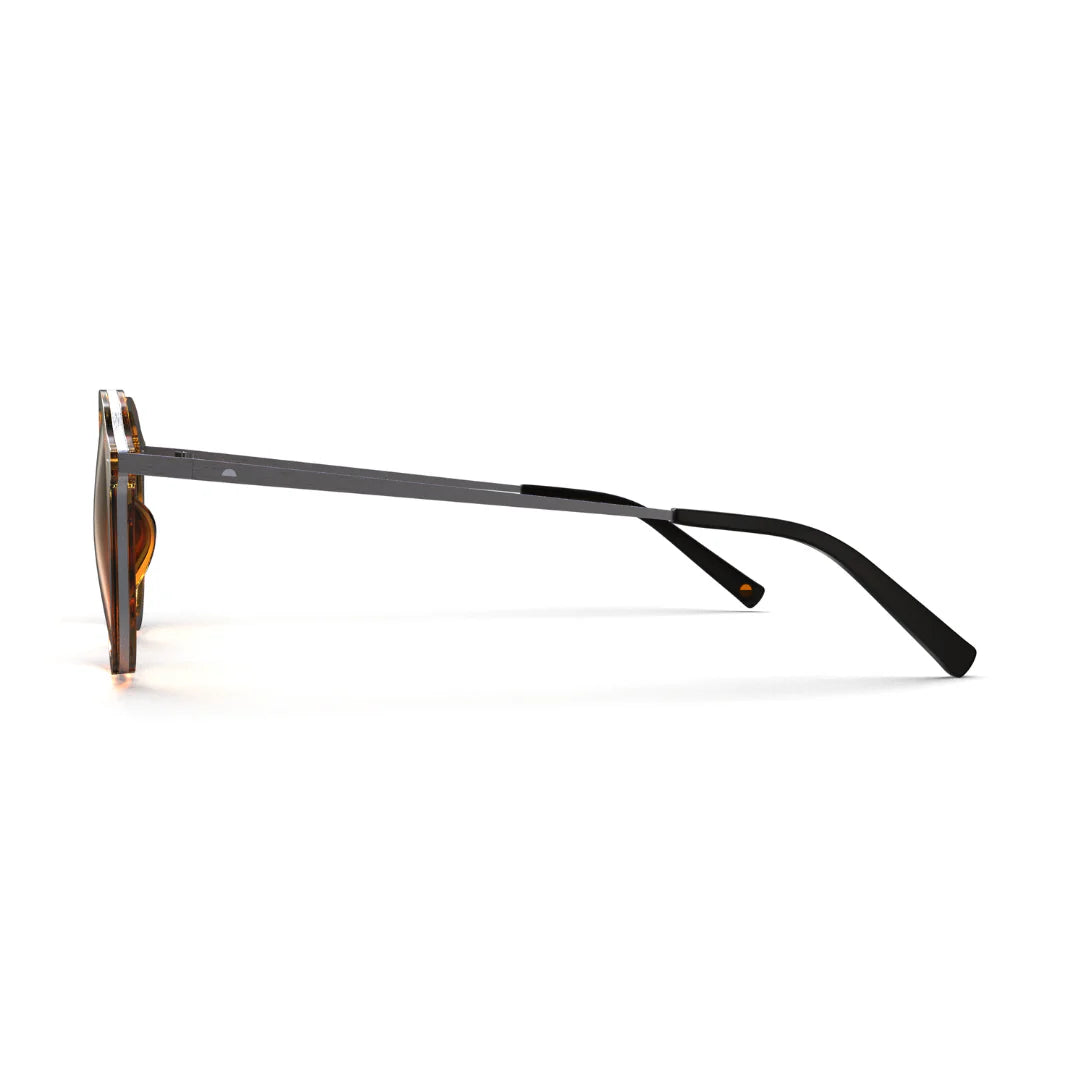 Lane Honeycomb/Gunmetal Sunglasses & Original Lens