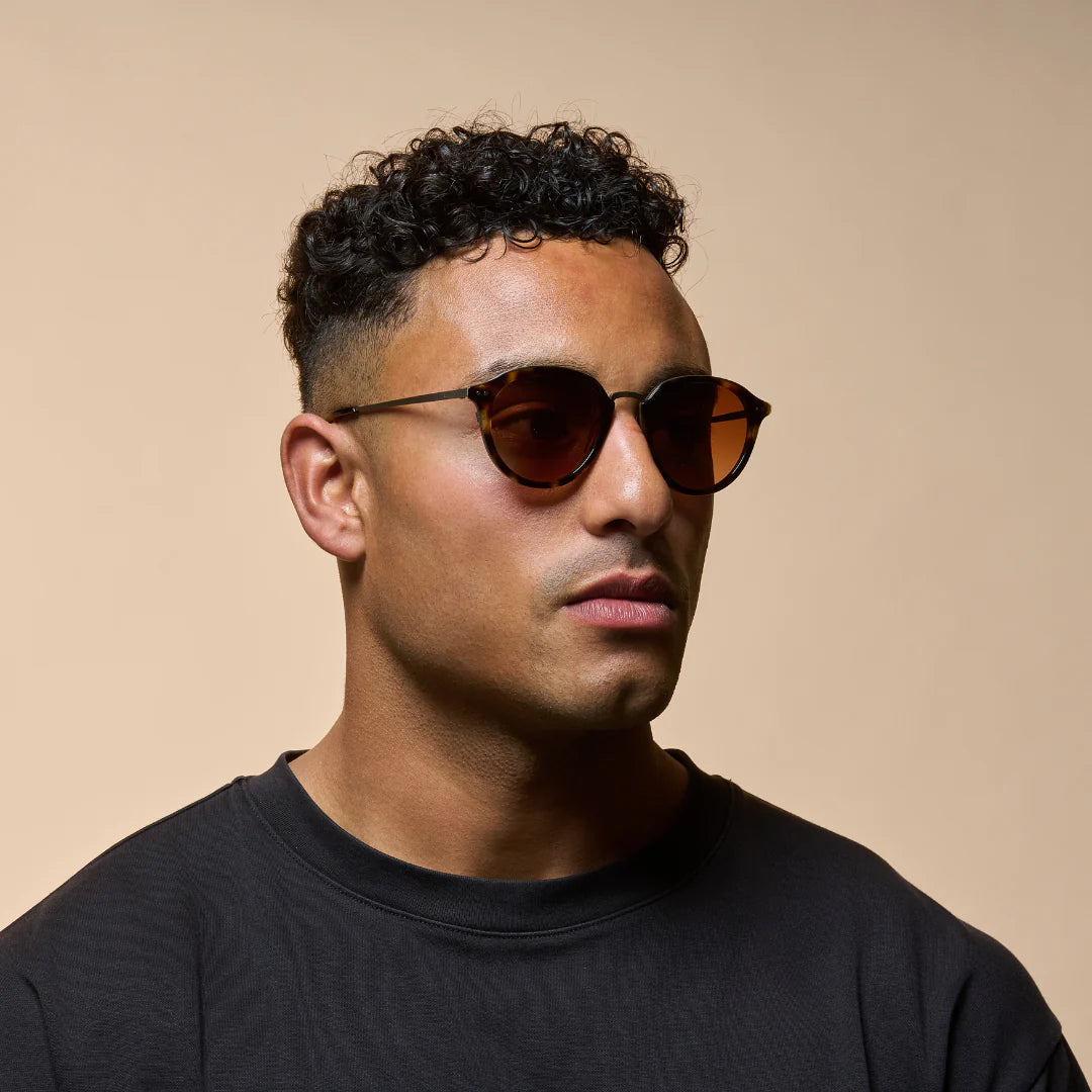 Lane Honeycomb/Gunmetal Sunglasses & Original Lens