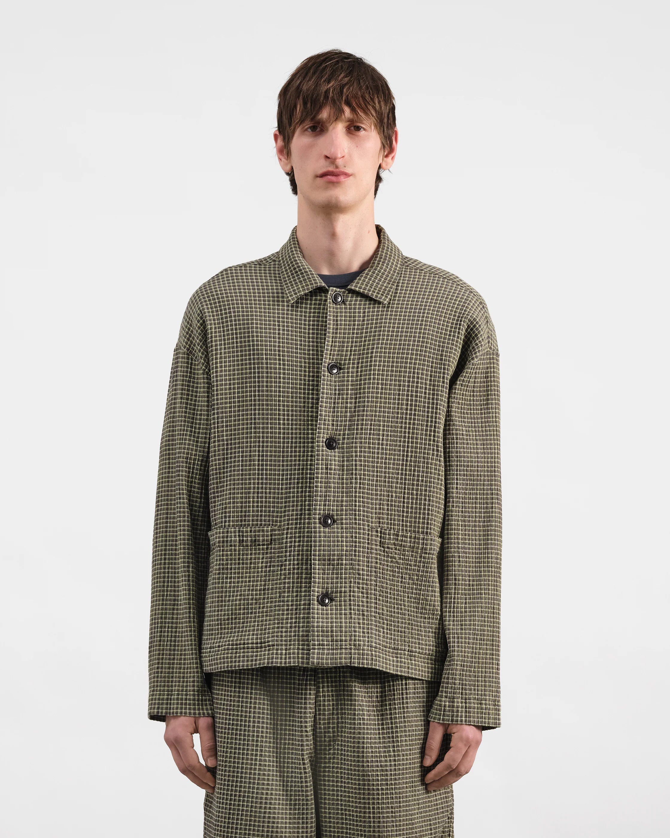 PJ Overshirt - Green Multi