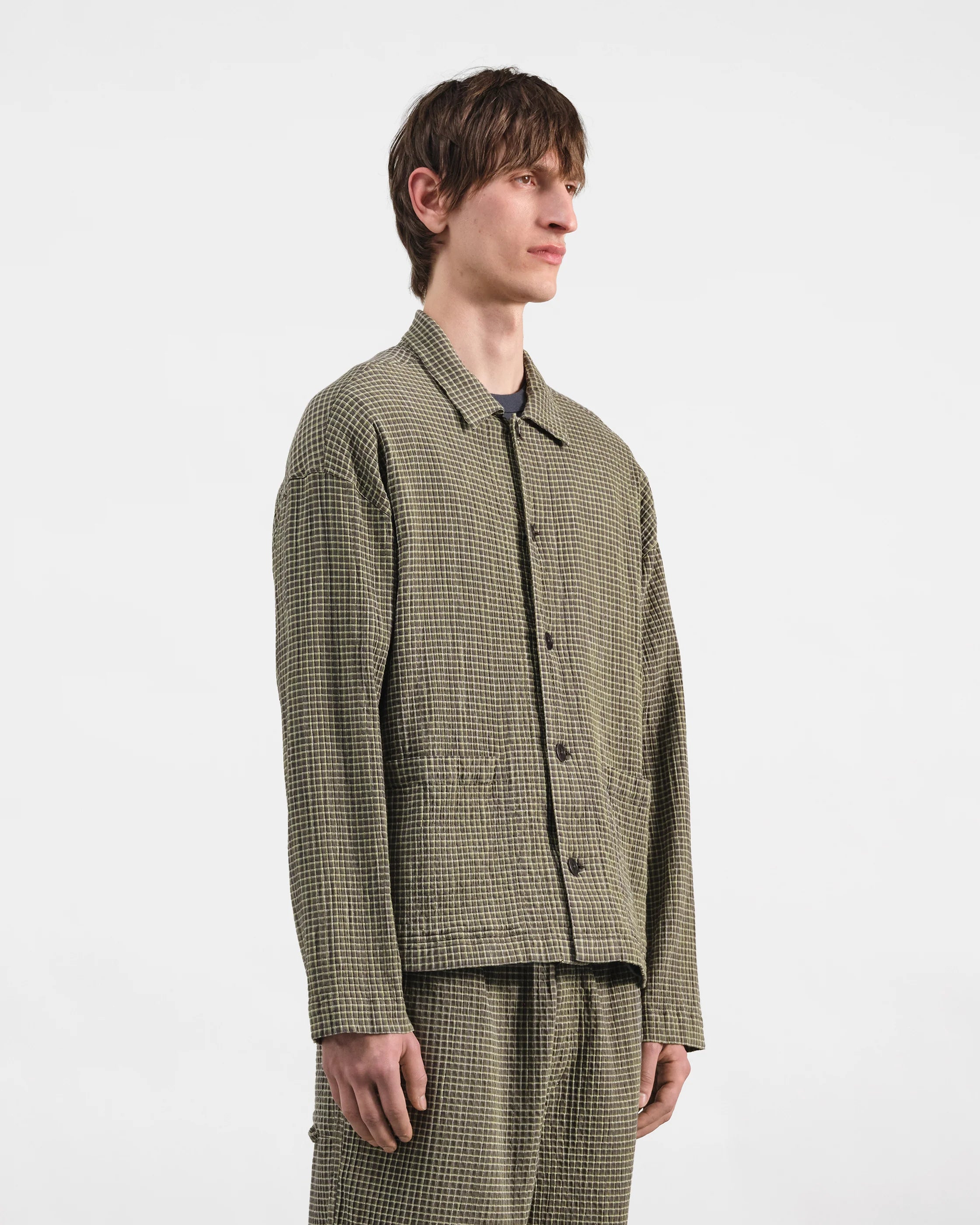 PJ Overshirt - Green Multi