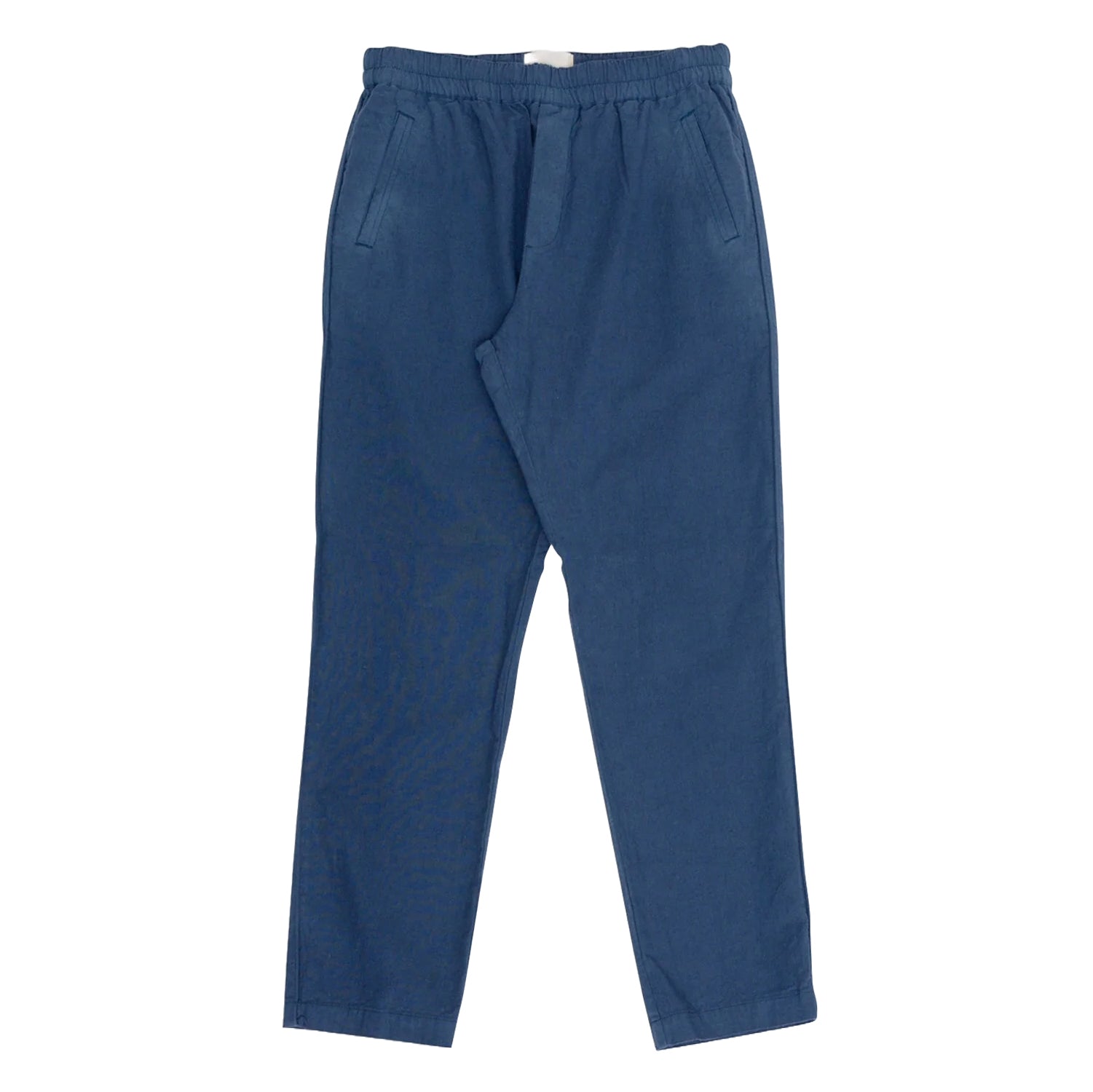 Cotton Linen Trouser - Soft Navy