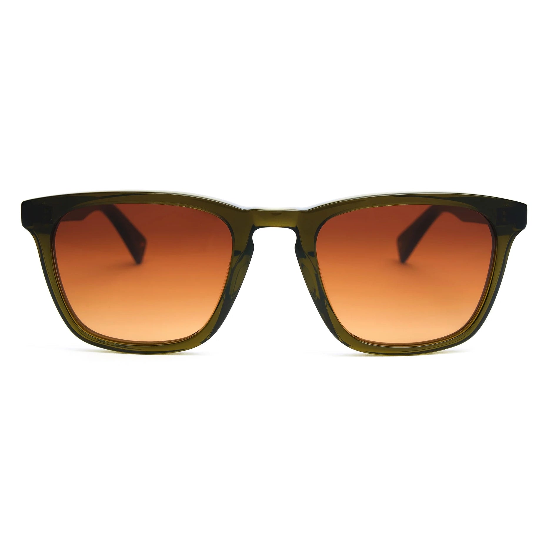 Weston Bottle Green Sunglasses & Original Lens