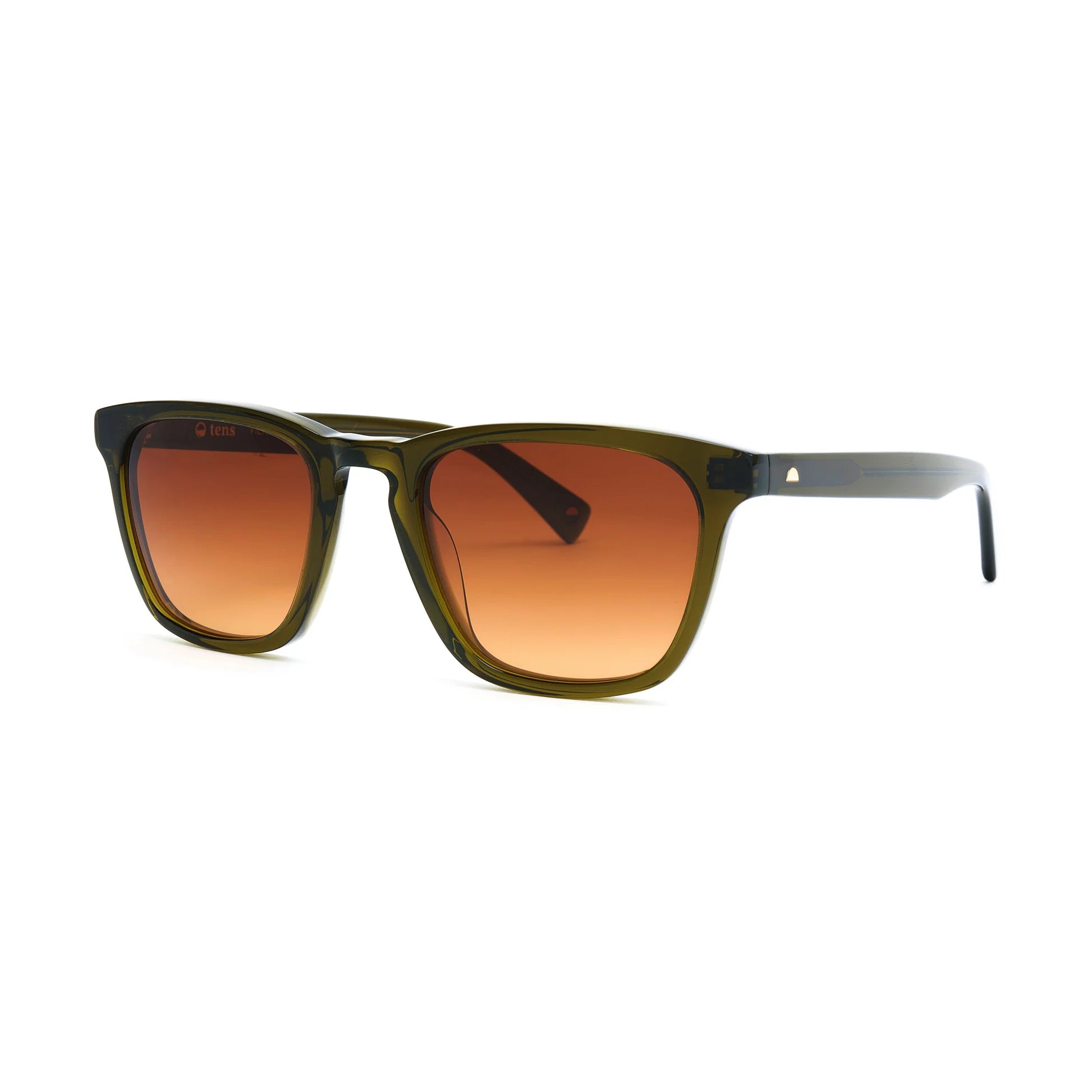 Weston Bottle Green Sunglasses & Original Lens