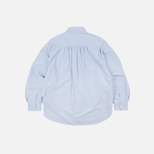 1920s Chambray Work Shirt - Blue