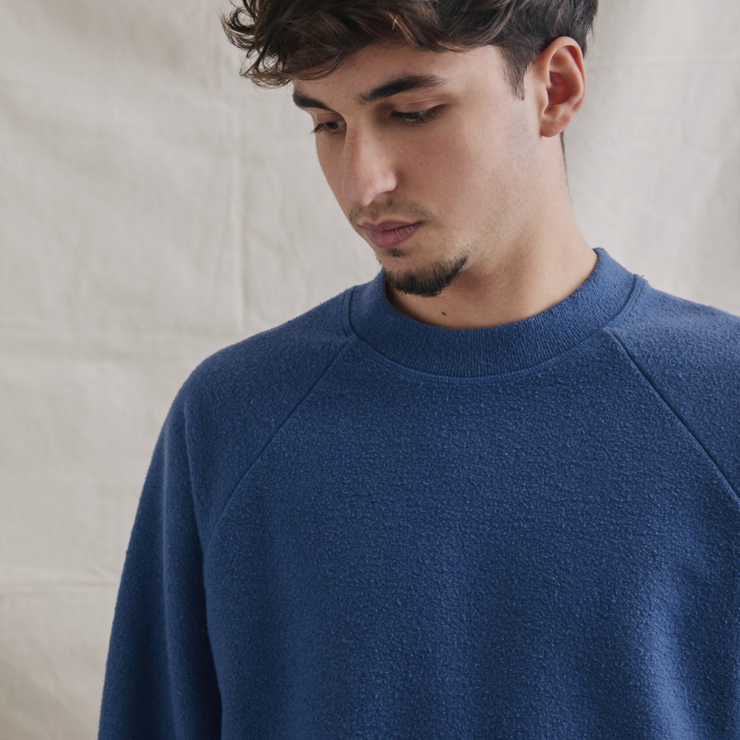 Cunha Fleece Sweatshirt - Blue Oceania