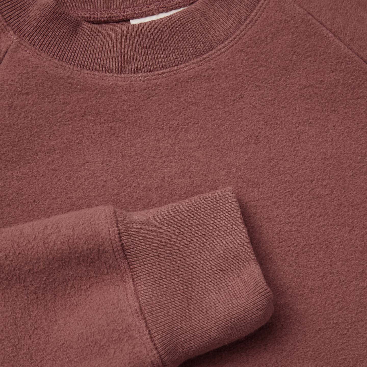 Cunha Fleece Sweatshirt - Marsala