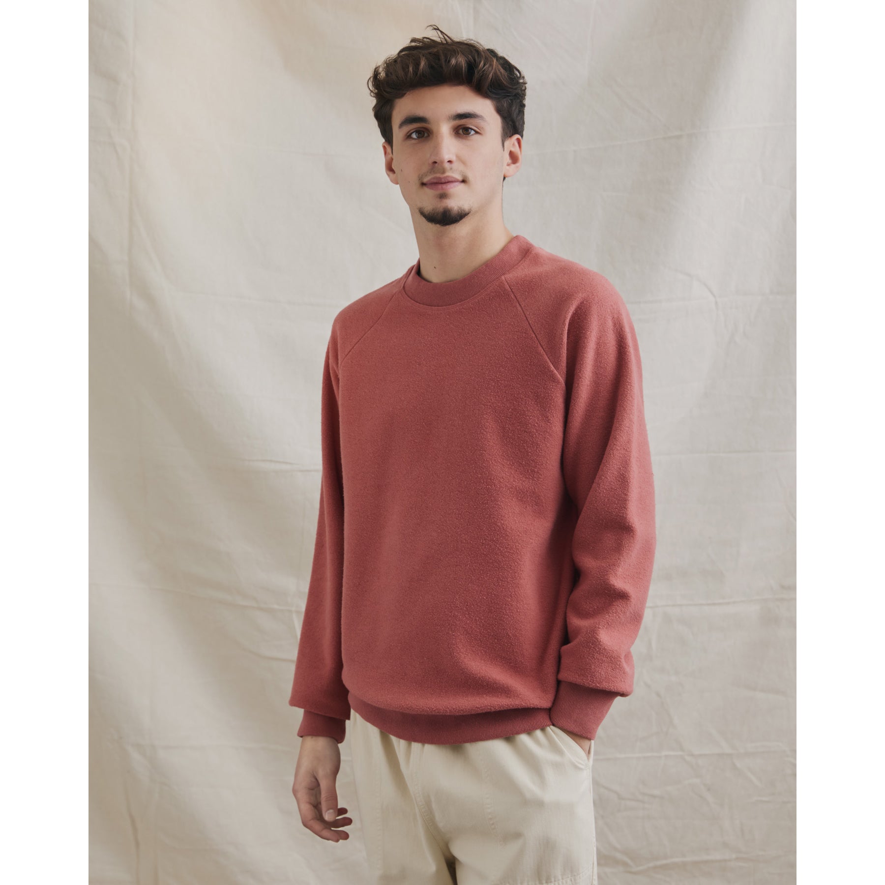 Cunha Fleece Sweatshirt - Marsala