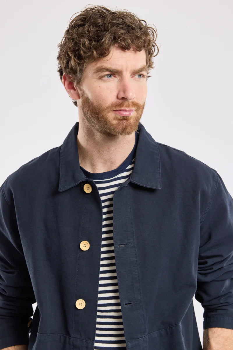 Fishermans Jacket - Navy