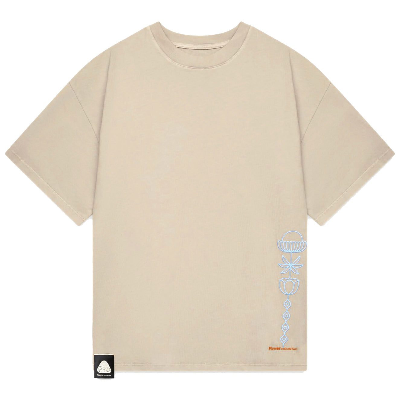 Kafu-Soft T-Shirt - Mud Embriodery