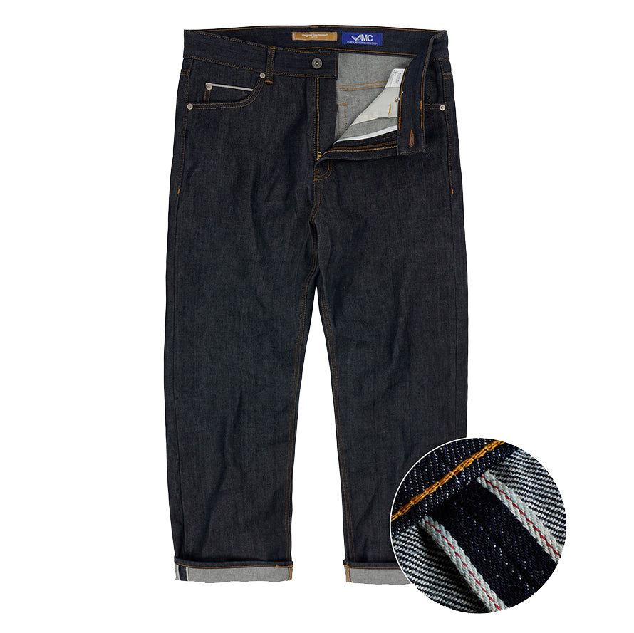 OG Selvedge Regular Denim Jeans - Rigid Indigo