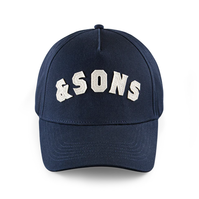&SONS Baseball Cap - Navy
