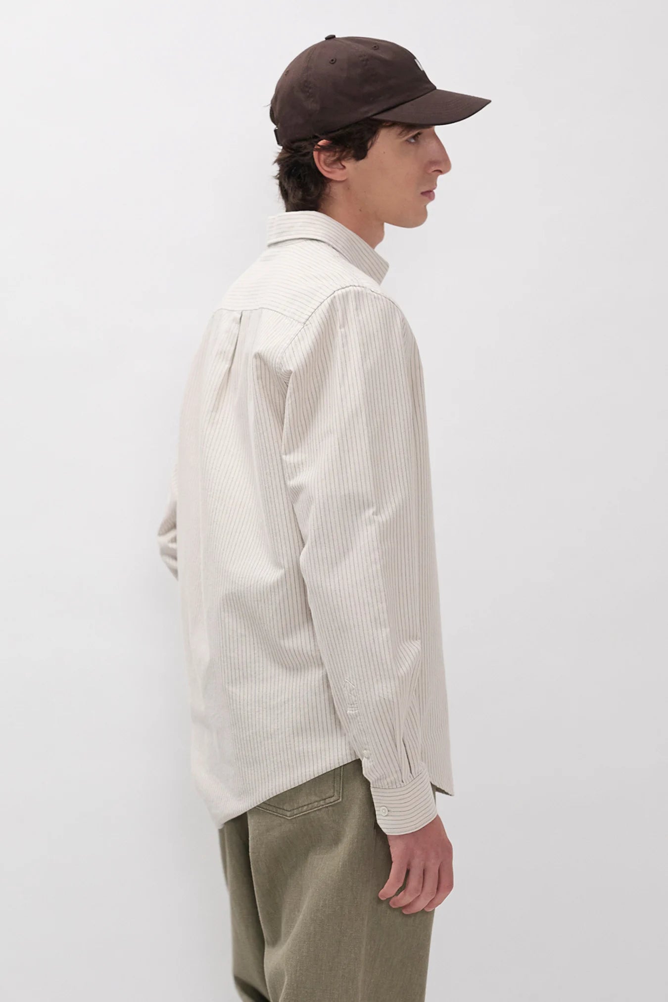 Norse Standard Oxford BD Shirt - Dark Dust Green
