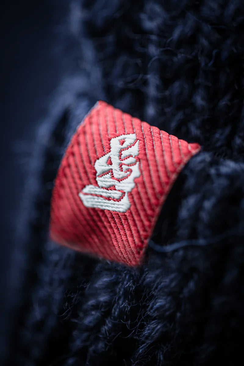 Pioneer British Wool Cardigan - Navy
