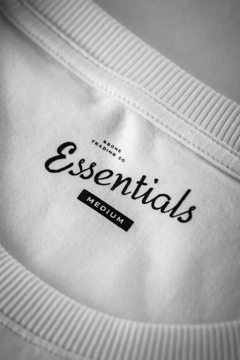 &SONS Essentials T-Shirt - White