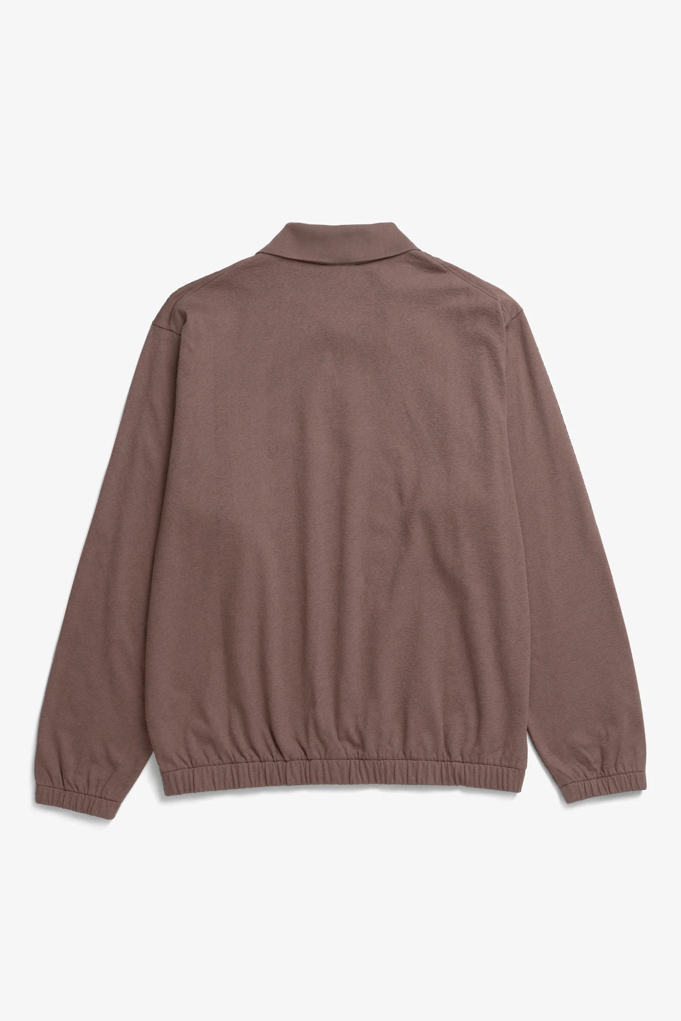 Sylane Relaxed Light Pile Jersey Polo - Peppercorn