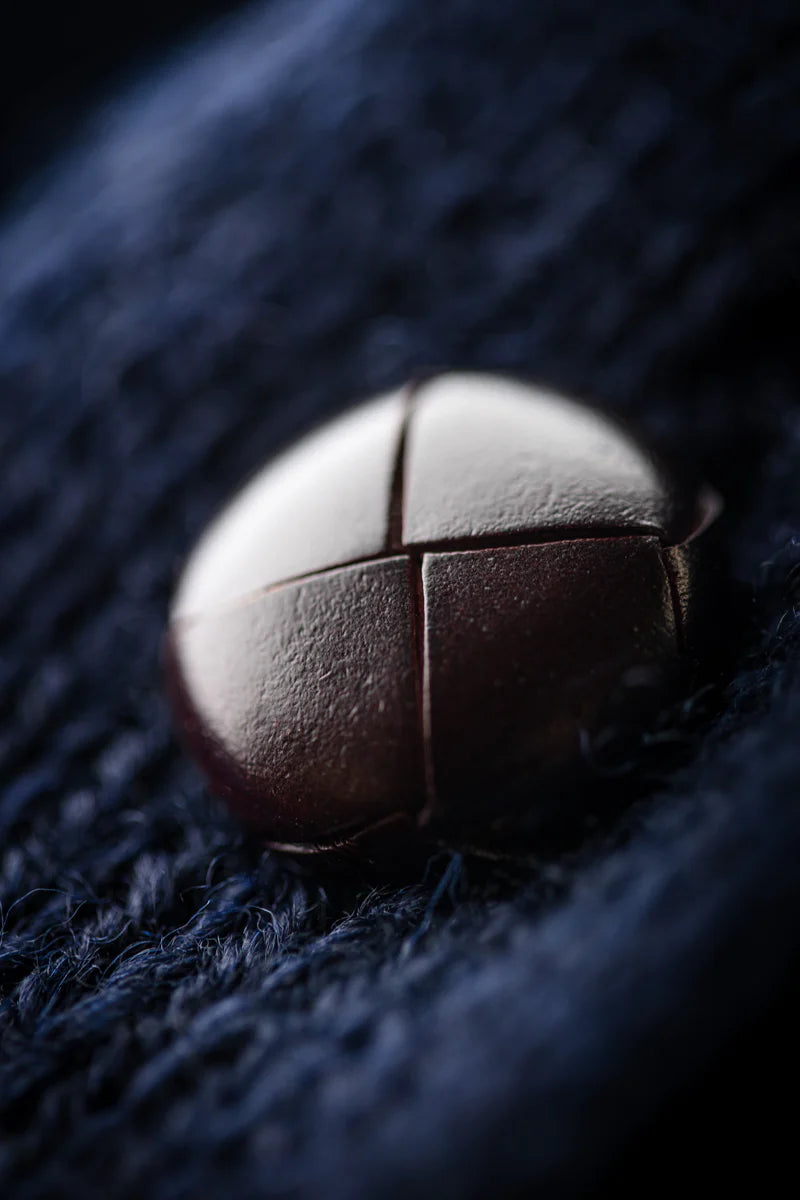 Pioneer British Wool Cardigan - Navy