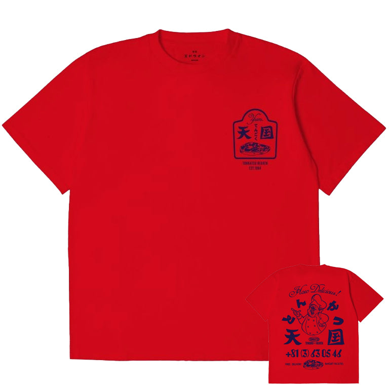Tonkatsu T-Shirt - Fiery Red