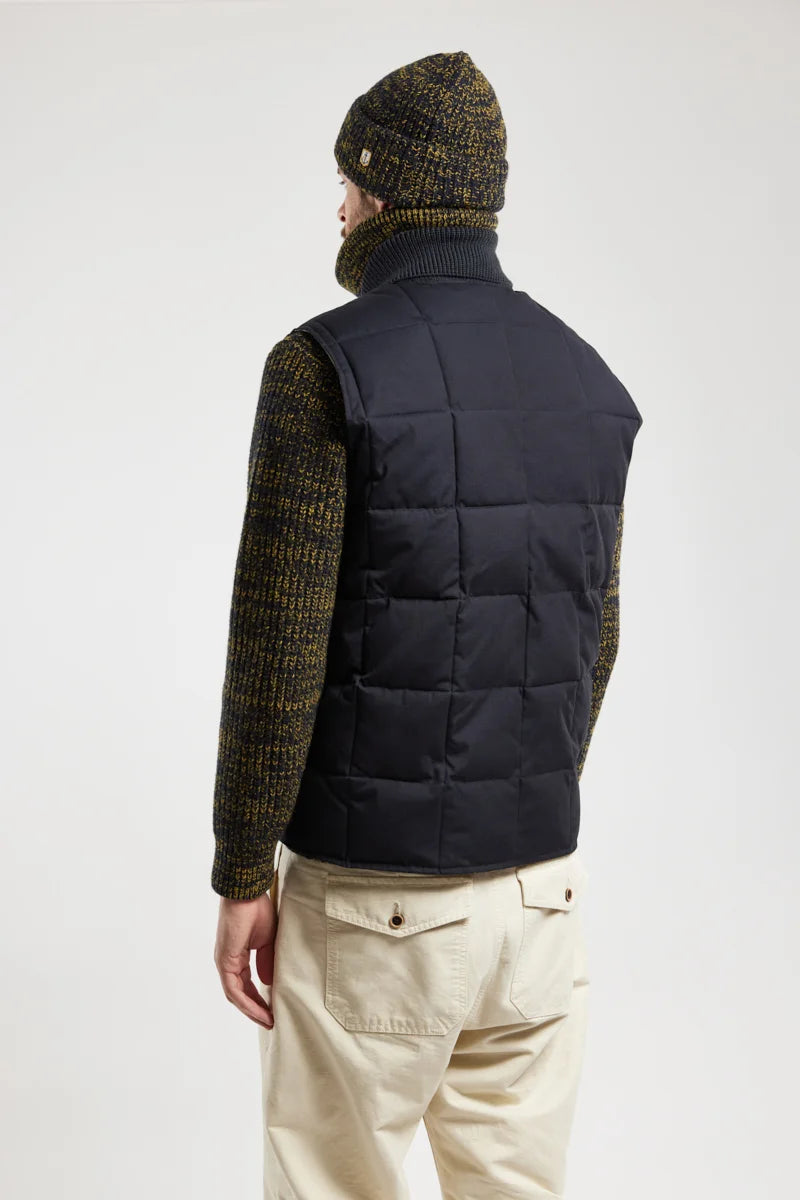 Quilted Heritage Gilet - Rich Navy