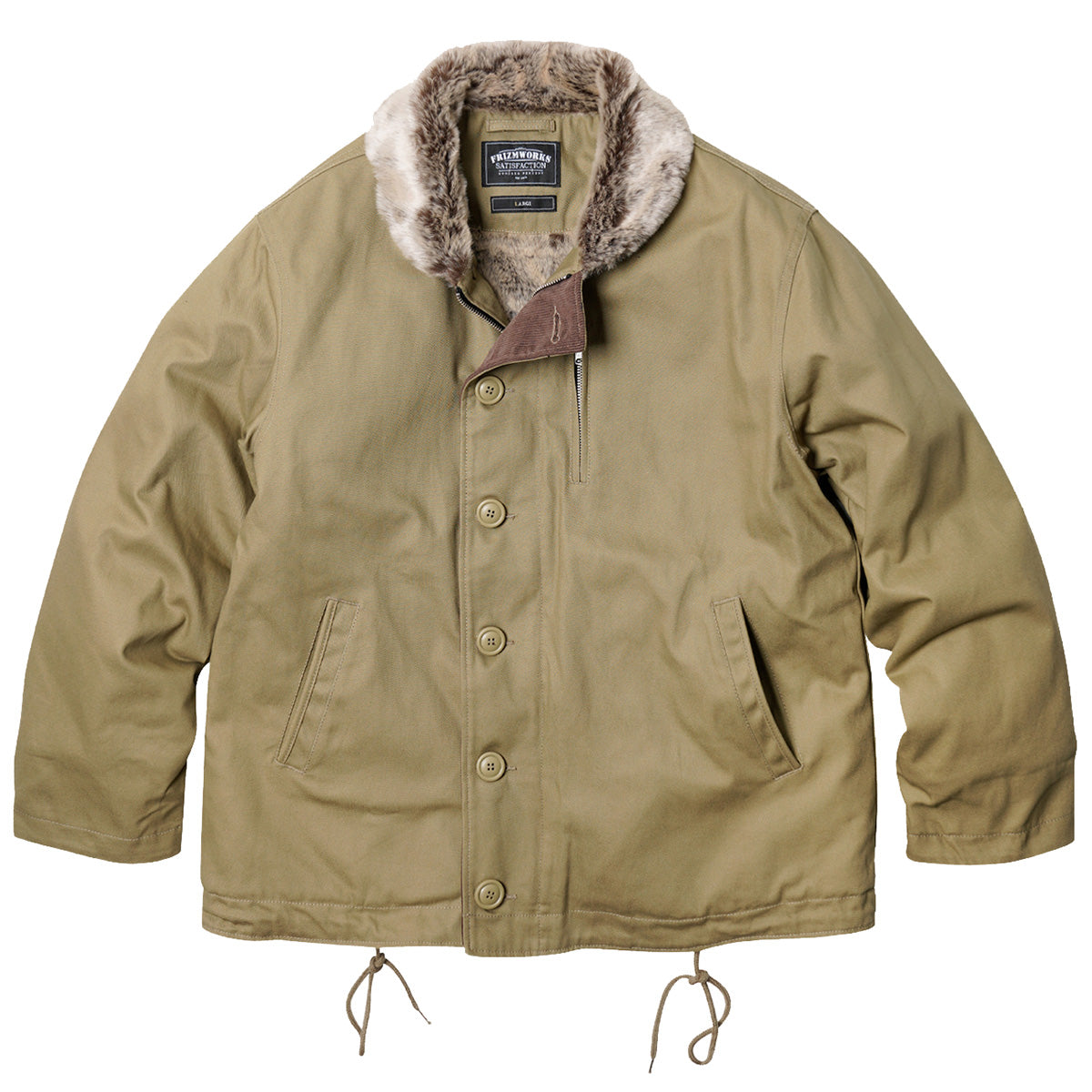 Edgar N-1 Deck Jacket - Beige