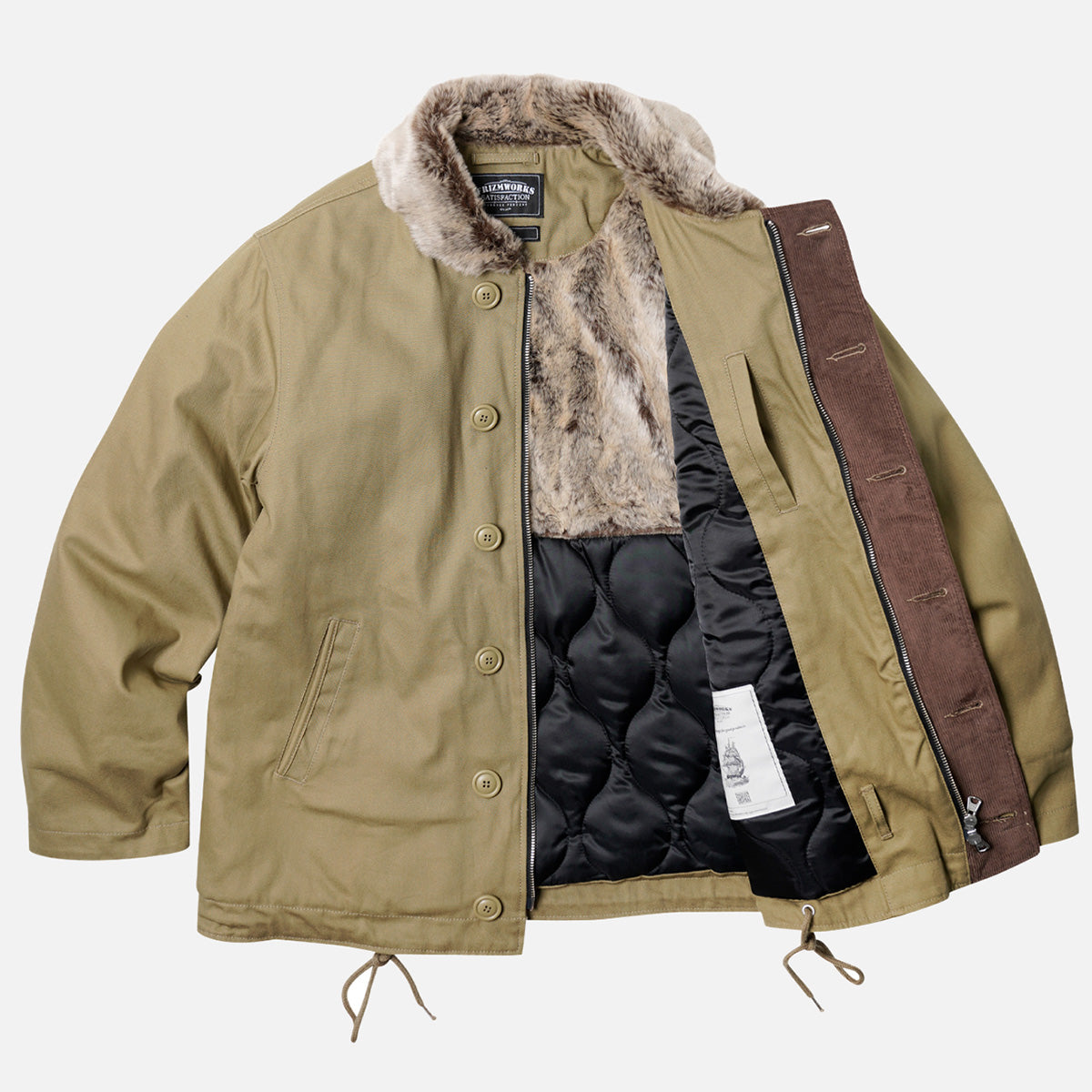 Edgar N-1 Deck Jacket - Beige